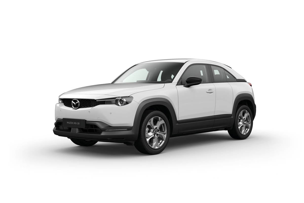 Autohaus Zückner Mazda MX 30 seitliche Ansicht
